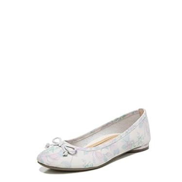 Imagem de Vionic Sapatilha feminina Jewel Callisto Ballet – Sapatos femininos de suporte que incluem conforto de três zonas com suporte de arco ortopédico, sapatos baixos de ajuste médio para mulheres, Creme botânico, 8