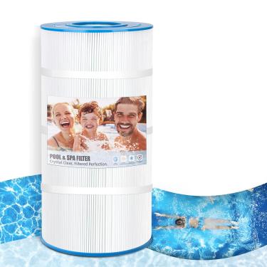 Imagem de Cartucho de filtro de piscina de substituição para Unicel C-8409, Filbur FC-1292, Pleatco PA90, Hayward C900 CC100, Sta-Rite PXC-95, Waterway Clearwater Pro-Clean-Certified com NSF 50 para segurança