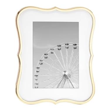 Imagem de Kate Spade New York Moldura dourada com ponta de coroa de 12,7 cm x 17,78 cm, 700 g