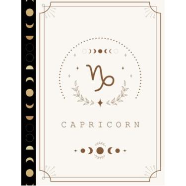 Imagem de Caderno de composição do signo do zodíaco de Capricórnio, presentes para capricórnio, livros de astrologia: caderno de composição do signo do zodíaco de Capricórnio, presentes para Capricórnio, livros