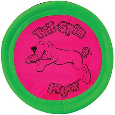 Imagem de Frisbee para cachorro Booda Tail-Spin Flyer de 25,4 cm de diâmetro (pacote com 2)