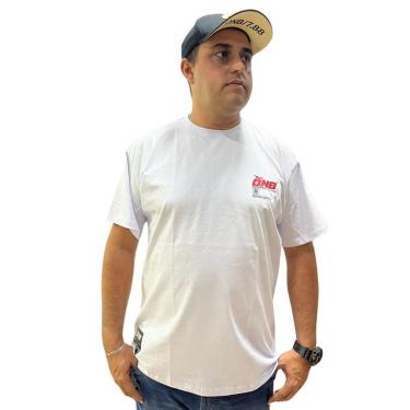 Imagem de Camiseta Masculina Onbongo Plus Size Rover Branca ON099-Masculino