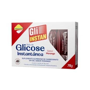 Imagem de Gli-instan Lowcucar Sabor Morango Glicose Instantanea 5x15g