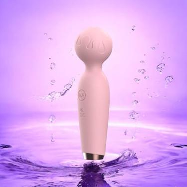 Imagem de Vibrador Feminino Varinha Mágica Sorvete 10 Modos de Vibrações Wagic Wand