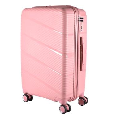 Imagem de Mala Grande 32KG Polipropileno Inquebrável Dubai (Rose)