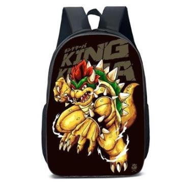 Imagem de MOCHILA ESCOLA INFANTIL JUVENIL ANIME MONSTRO KING-Unissex