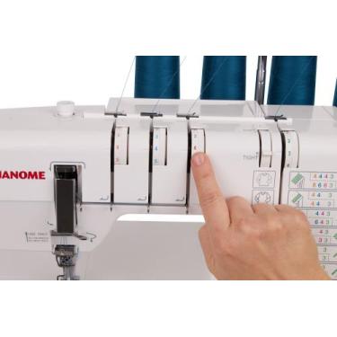 Imagem de Máquina de Costura Galoneira Modelo 2000CPX Janome Uso doméstico Costu