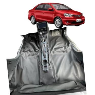 Imagem de Tapete Carpete Assoalho Vinil Liso Toyota Etios Sedan - MANOS TAPETES