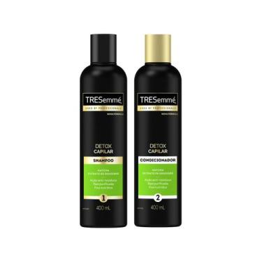 Imagem de Kit Shampoo e Condicionador TRESemmé Detox Capilar - Cabelos Purificad