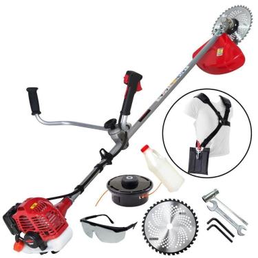 Imagem de Roçadeira Kawashima Kw2600-l à Gasolina 26cc Com Acessórios