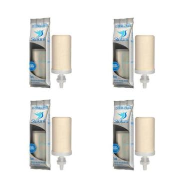 Imagem de Kit 04 Vela Tripla Ação Esterilizante para Filtro de Barro Stéfani - C