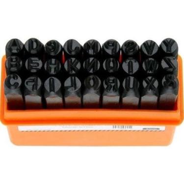 Imagem de Jogo Marcador Punção Alfabético Abcdário 3mm Starfer 