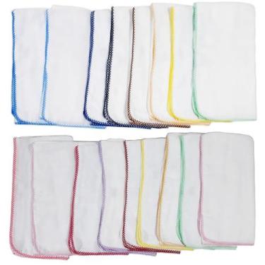 Imagem de Fralda de Ombro 70x70 cm Marca Cremer Luxo Modelo Pinte e Borde com fa