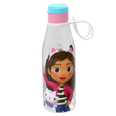 Imagem de Garrafa a Casa Mágica da Gabby 530ml Plasútil Infantil com Tampa