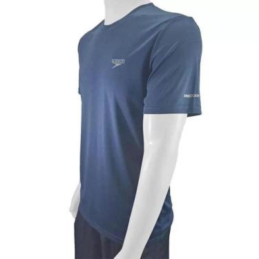 Imagem de Camiseta Speedo T-Shirt Interlock Masculino, Marinho, EGG, Masculino