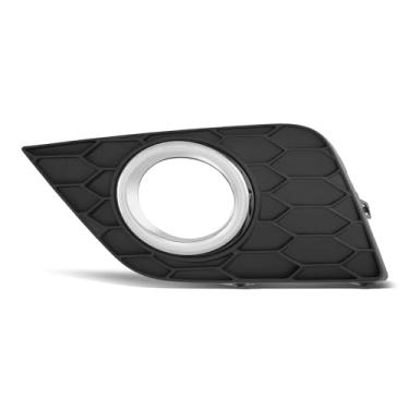 Imagem de DNA MOTORING Moldura frontal do farol de neblina (frontal, lado do motorista) compatível com SENTRA 2016-2018, 622574AF0A NI1038143D NI1038143DSC NI1038143N NI1038143P, OEM-FLBZ-NI1038143