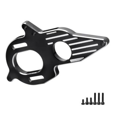 Imagem de Adjustable Aluminum Motor Mount for 1/10 Arrma Granite Mega Typhon/Big Rock/Senton 3S Outcast/Kraton 4S Models RC Cars Monster Trucks Buggy (Black)