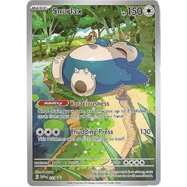 Imagem de Pokemon- Snorlax SVP 051 - Pokemon 151 Black Star Promo - English - Full Art - Elite Trainer Box Promo