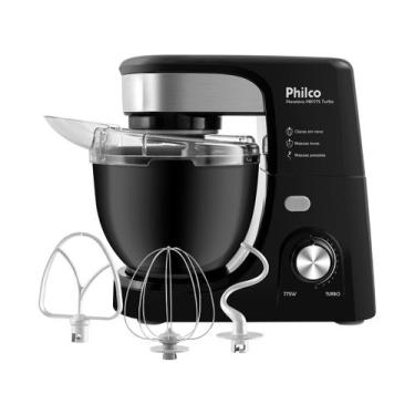 Imagem de Batedeira Planetária Philco Preta 775W 12 Velocidades 4 Litros Turbo P