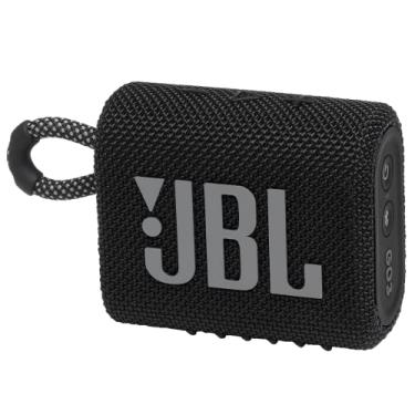 Imagem de JBL Go 3 - Mini alto-falante Bluetooth portátil, grande áudio e graves intensos, IP67 à prova d'água e poeira, 5 horas de reprodução, alto-falante para casa, ao ar livre e viagens (preto)
