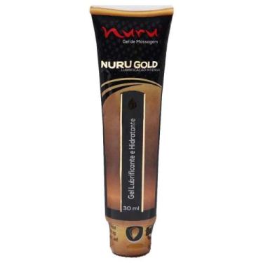 Imagem de Gel Lubrificante Hidratante Nuru Gold Não Gorduroso 30Ml