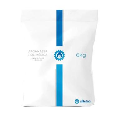 Imagem de Argamassa Polimérica Cola Bloco/tijolo - Saco 6 kg - Caixa 5 unid. - u