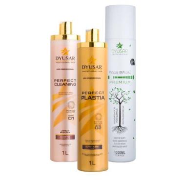 Imagem de Kit Máscara Reestruturadora  E Equilibrium pH 1L - DYUSAR Cosméticos