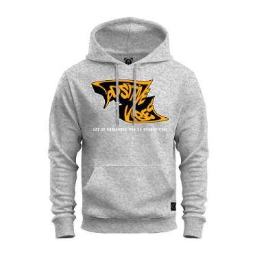 Imagem de Moletom Lostimile Blusa De Frio Com Capuz Tecido Macio - Nexstar, Cinz