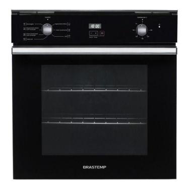 Imagem de Forno Elétrico De Embutir 84 L 220v 62x60x58cm - Brastemp , Preto, 220