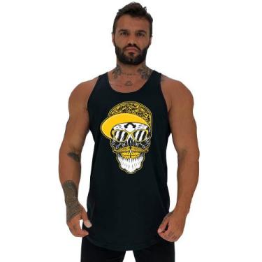 Imagem de Regata Longline Estampada Masculina MXD Conceito Crazy Skull, Masculin