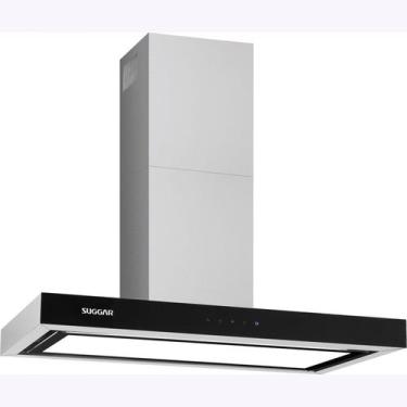 Imagem de Coifa Suggar Granada LED 90cm 220v Cinza, 220V