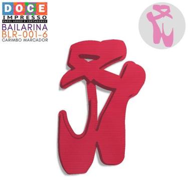 Imagem de Marcador Pasta Biscoito Ballet Sapatilha Bailarina Cute - DOCE IMPRESS