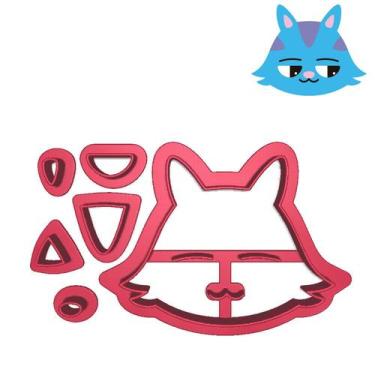 Imagem de Cortador Modular Gabby Casa Mágica Gato CatRat - DOCE IMPRESSO, 6,0cm