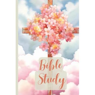 Imagem de Bible Study Journal: Bible Study Journal and Bible Notebook | Bible Notebooks for Note Taking | Bible Journal and Bible Study Notebook | Christian ... X 9" Boho Vintage Modern Notebook for Church