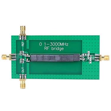 Imagem de Módulo analisador de perda de retorno de coeficiente de reflexão SWR, placa de antena de ponte de reflexão RF SWR 0,1-3000 MHZ, substituição atualizada para acoplador direcional, conector SMA