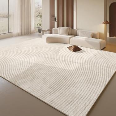 Imagem de Tapete de sala de estar de cor sólida, tapete simples e fácil de cuidar, tapete de mesa de centro, tapete macio de tamanho grande, tapete listrado para quarto, AX017,2,C,300x400CM