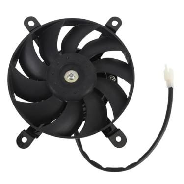Imagem de Ventilador de Resfriamento de Liga de Aço de 10 Lâminas de 170 Mm,Ventilador de Radiador de 12 V para ATV Quad Go Kart,Ventilador Fino de Resfriamento