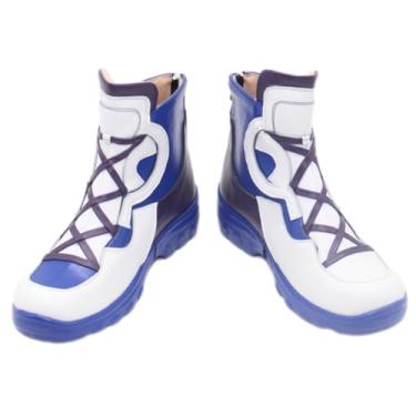 Imagem de COSGOGO Game Air Shakur Tênis para botas bonitas de Halloween feminino masculino personalizado anime, Tamanho masculino, 41