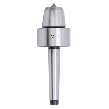 Imagem de Torno de Madeira Live Center Drive Spur Cup Conjunto de Rolamento Estável e Silencioso Uso Versátil Construção Em Aço Inclui Caixa de Armazenamento de Madeira para Armazenamento