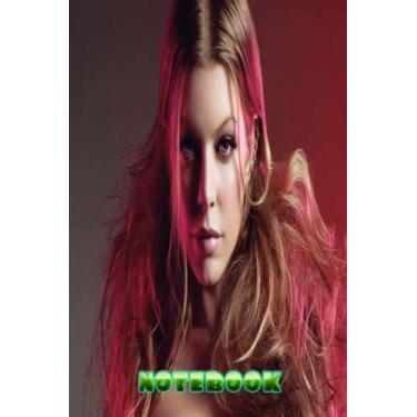 Imagem de Notebook : Fergie Rapper Composition Lined Notebook Large 6 x 9" 100 Pages Thankgiving Notebook, Home or Work #131