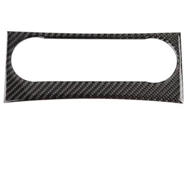 Imagem de Capa T de Condicionamento do Console Central de Fibra de Carbono para W204 2005-2012 e à Prova de Intempéries de Carbono, Não Fibra do Seu Carro e Digamos para Manchas