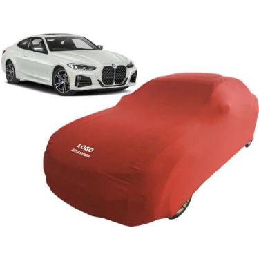Imagem de Capa De Tecido Helanca Para Carro Proteção  Bmw M440i - Mz, Vermelha
