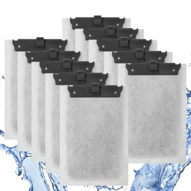 Imagem de Yoolight Pacote com 10 cartuchos de filtro de aquário médio compatível com filtros de energia Tetra Whisper Bio-Bag para filtros de energia Tetra ReptoFilter 10i IQ10 PF10, filtros de tanque de peixes