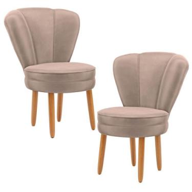 Imagem de Kit 2 Cadeiras Estofada para Sala de Espera Decor Moderna - MOBLAN Dec