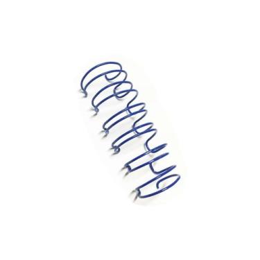 Imagem de Wire-o Garra Duplo Anel 1"1/8 para 250 fls A4 2x1 Azul 25 und - Lassan