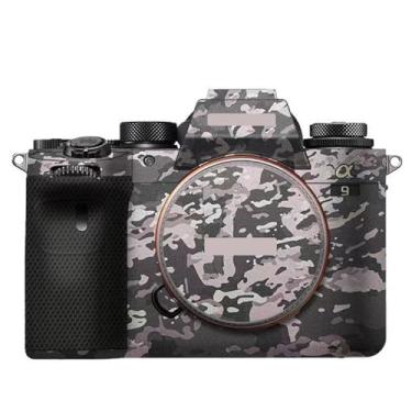 Imagem de Película de decalque para Sony A9 Película de vinil antirarranhões Mirrorless Camera Body Protective Sticker Coat A 9 (Camuflagem de campo)