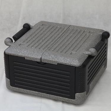 Imagem de Caixa térmica dobrável de 25 L, recipiente portátil para transporte de alimentos frescos (48L)