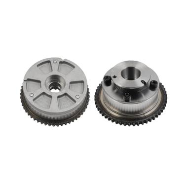 Imagem de Dasbecan Escape e admissão do motor CVVT engrenagem do eixo de cames sincronizado 2.0L compatível com Hyundai Elantra Kona Veloster Kia Forte Soul Seltos 2017-2022 substitui 24370-2E020 24350-2E700