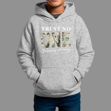 Imagem de Moletom Canguru Infanto Juvenil Streetwear Moda De Rua Inverno Blusa D