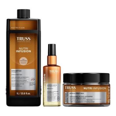 Imagem de Kit Truss Nutri Infusion - Shampoo 1L + Máscara 180g + Óleo 60ml